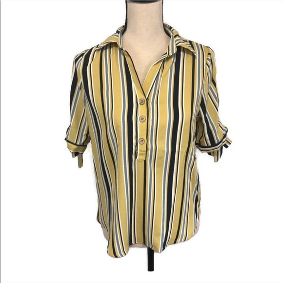 lara vertical striped shirt - Picture 2 of 6